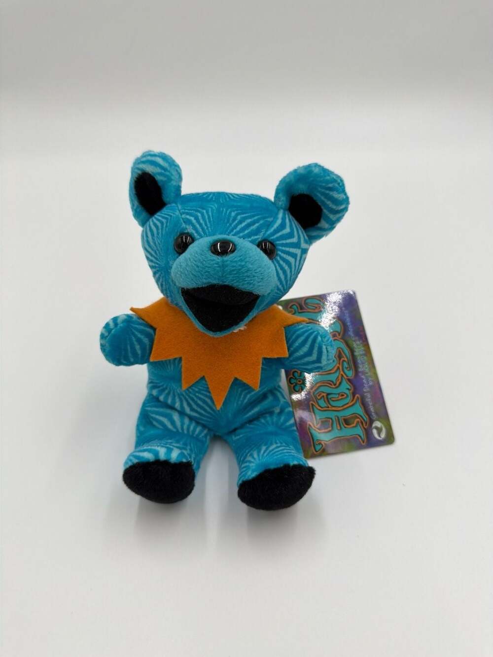 Liquid Blue Grateful Dead Bean Bear Haight 7" Plush